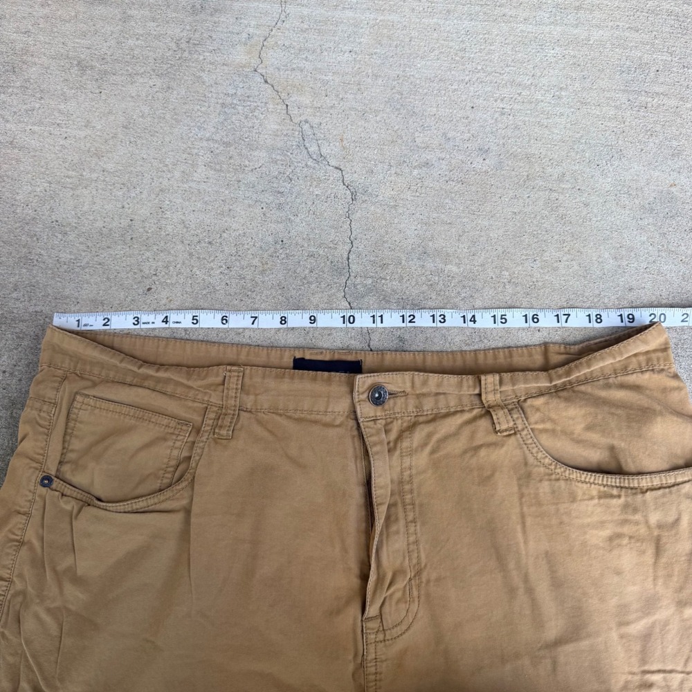 Decibel Tan Cargo Shorts Mens 40 Vintage Y2K Streetwear Baggy Oversized Workwear - Picture 5 of 7